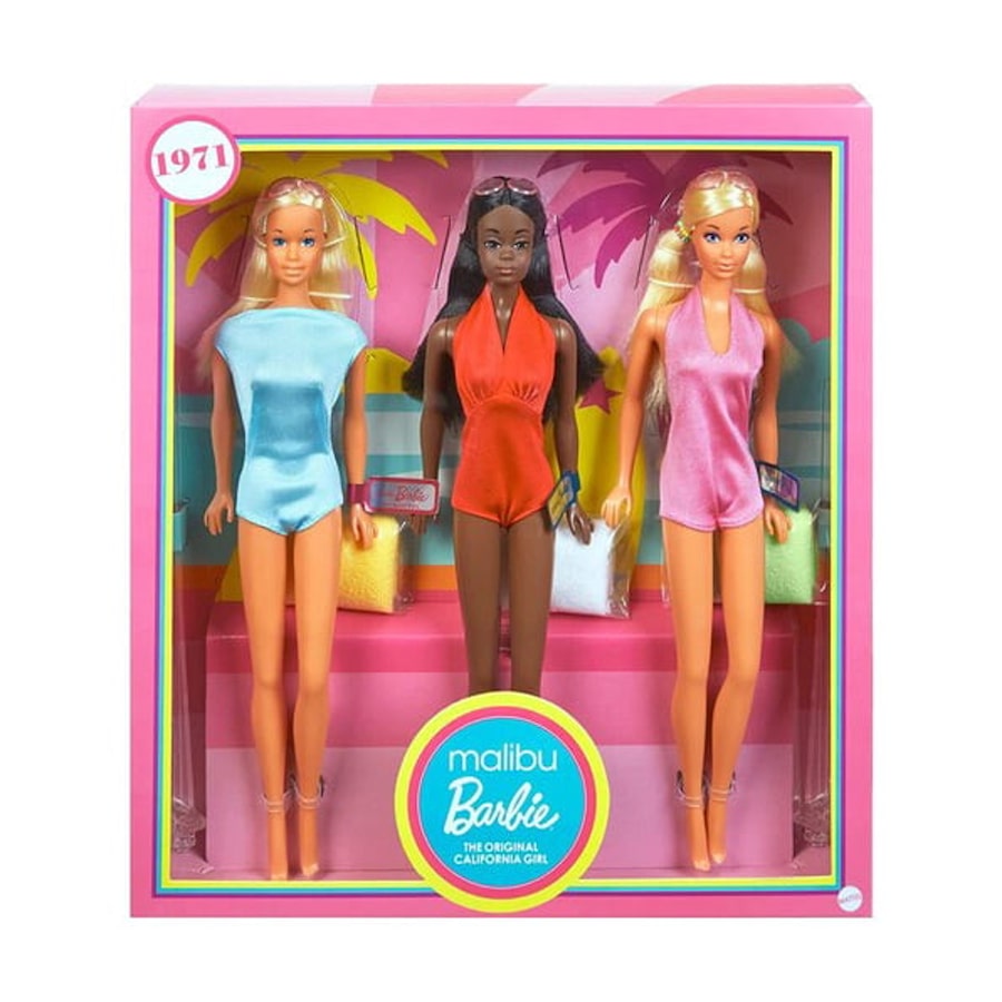 Barbie and Friends Malibu Collector Gift Set Dolls