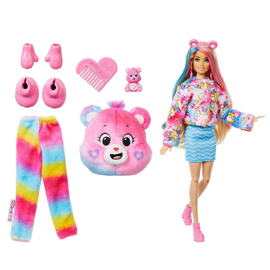 Barbie Cutie Reveal Series 2 Care Bears Doll Togetherness Bear
