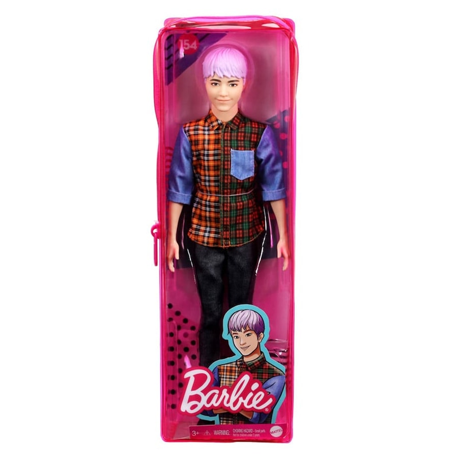 Barbie Ken Fashionistas Doll #154 with Plaid Shirt