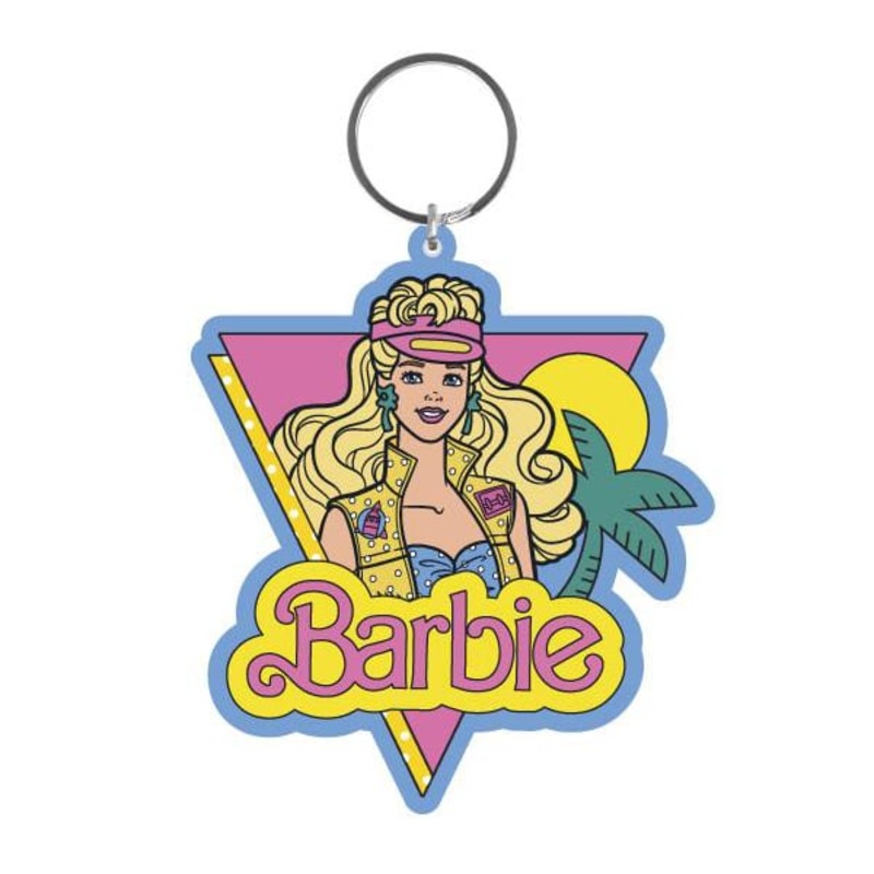 Buy Barbie Retro Barbie Keyring MyDeal