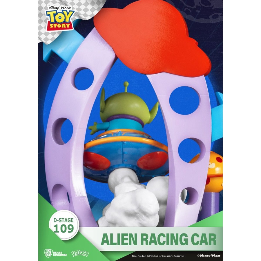 Buy Beast Kingdom D-Stage Toy Story Aliens Racing Car 6 inch Statue ...