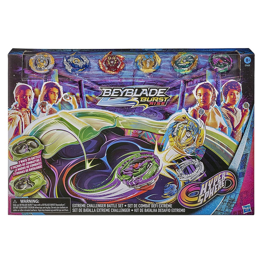 Beyblade Burst Rise Hypersphere Extreme Challenger Battle Set