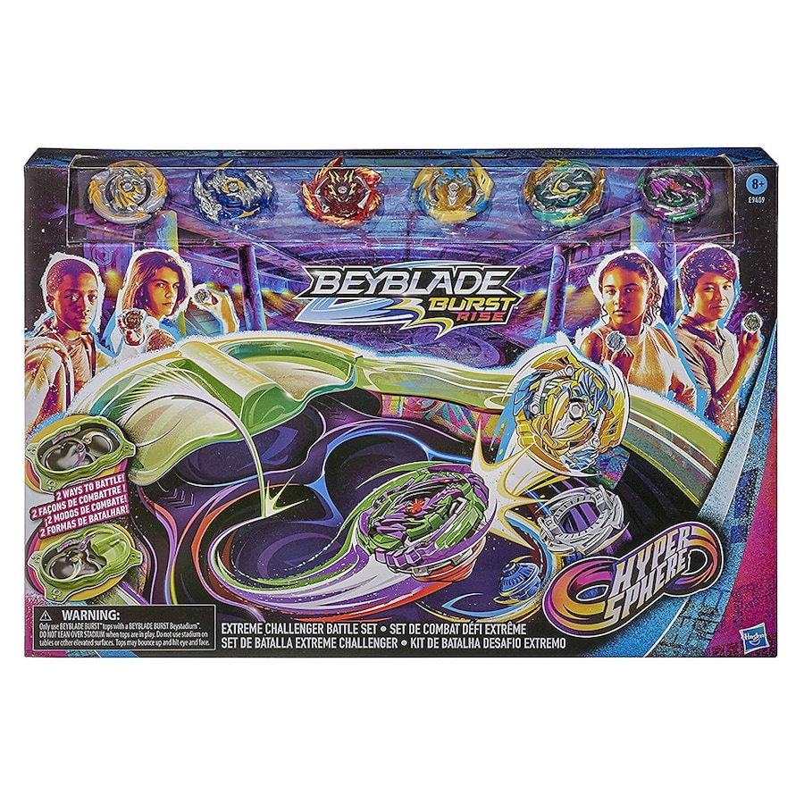 Beyblade Burst Rise Hypersphere Extreme Challenger Battle Set