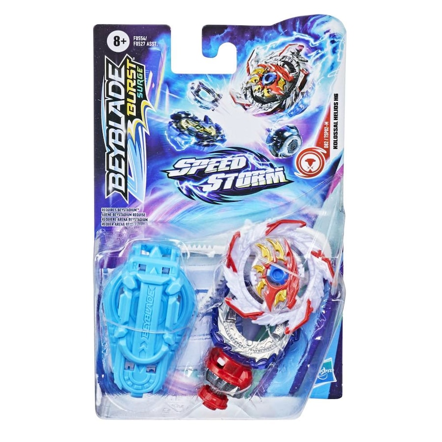Beyblade Burst Surge Speed Storm Starter Pack Kolossal Helios H6