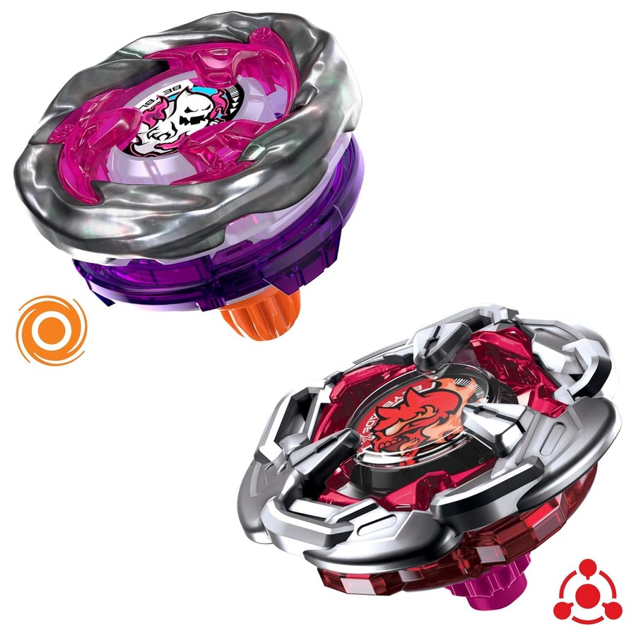 Beyblade X Chain Incendio 5-60HT and Circle Ghost 0-80GB Dual Pack Set
