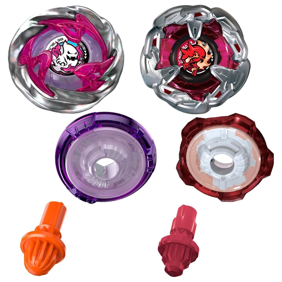 Beyblade X Chain Incendio 5-60HT and Circle Ghost 0-80GB Dual Pack Set