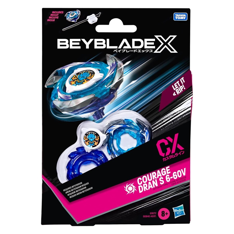 Beyblade X Courage Dran S 6-60V Starter Pack