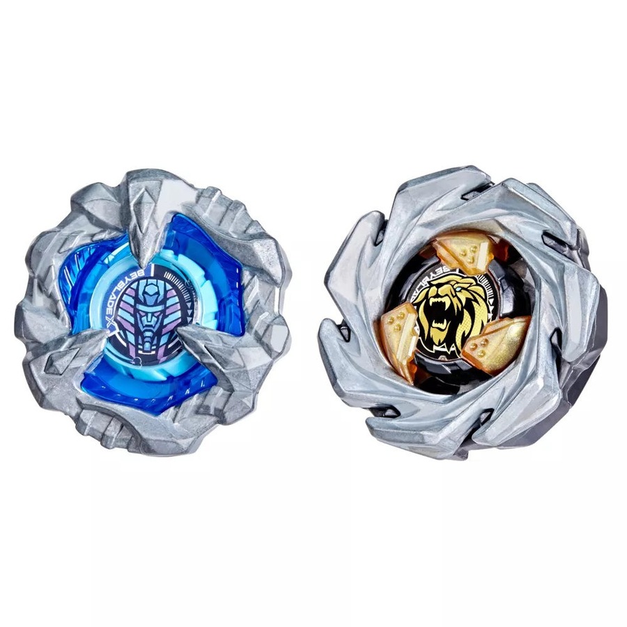 Beyblade X Cowl Sphinx 1-80GF and Crest Leon 7-60GN Dual Pack