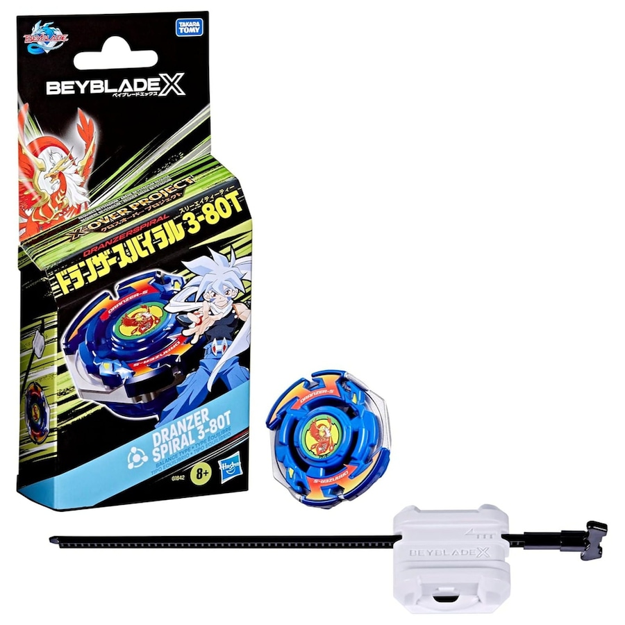 Beyblade X X-Over Project Dranzer Spiral 3-80T Starter Set