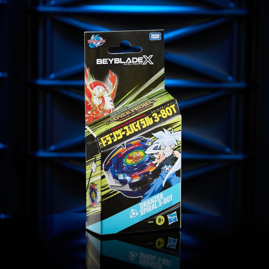 Beyblade X X-Over Project Dranzer Spiral 3-80T Starter Set