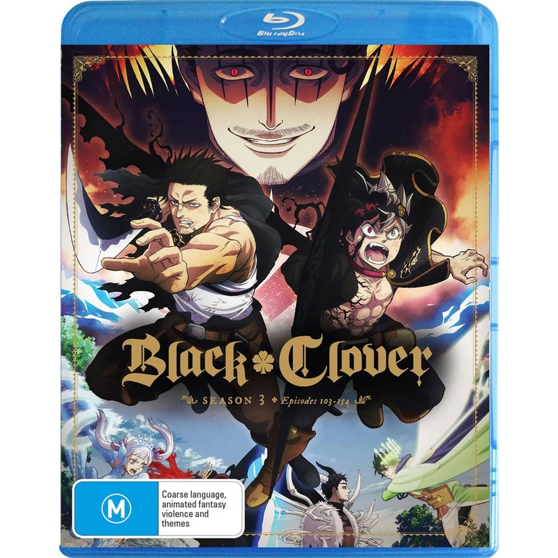 Buy Black Clover Complete Season 3 (Bluray) MyDeal