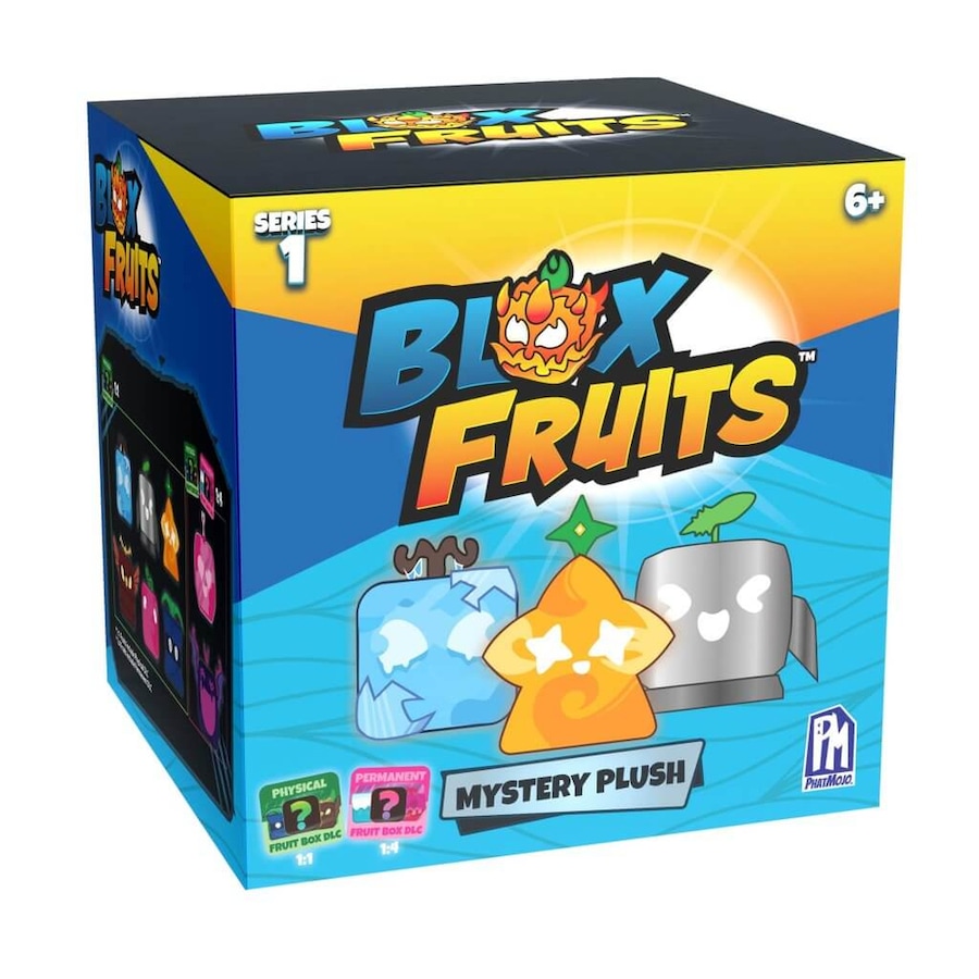Blox Fruits 4 inch Collectible Plush Blind Box With DLC Code