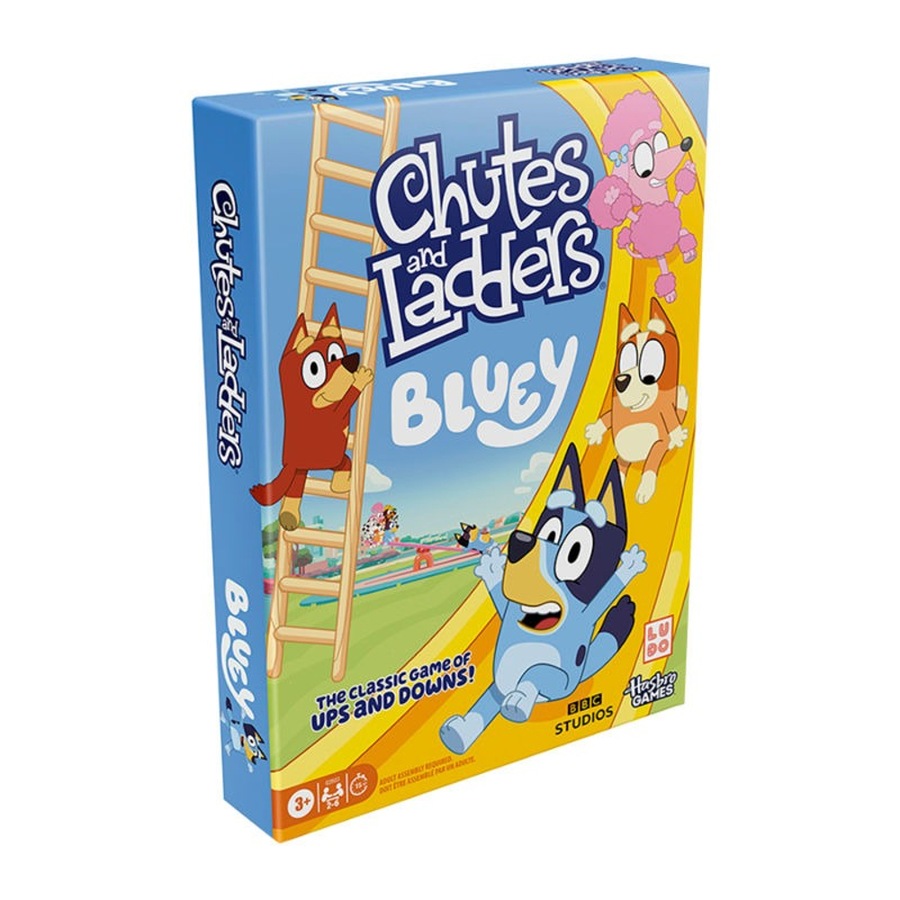 Bluey Chutes and Ladders Board Game