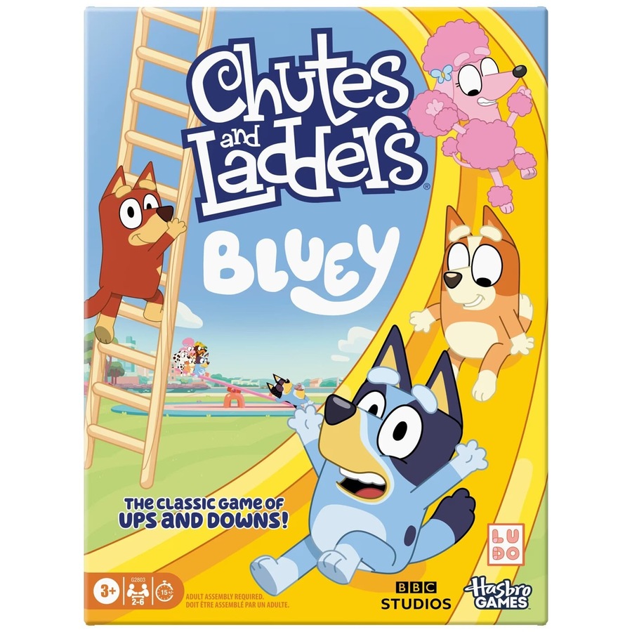 Bluey Chutes and Ladders Board Game