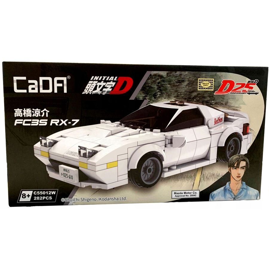 Buy CaDa Initial D Ryosuke Takahashi Mazda RX-7 FC3S 1:24 Scale ...
