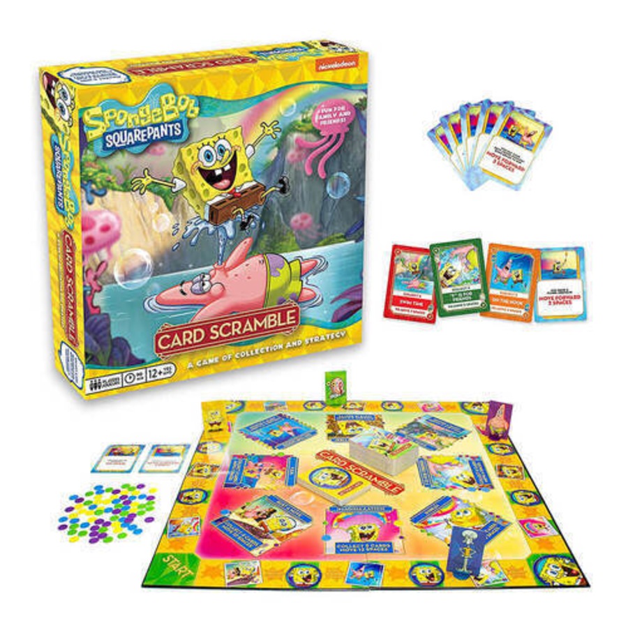 Buy Card Scramble Spongebob Squarepants Board Game - Everyday Rewards Shop