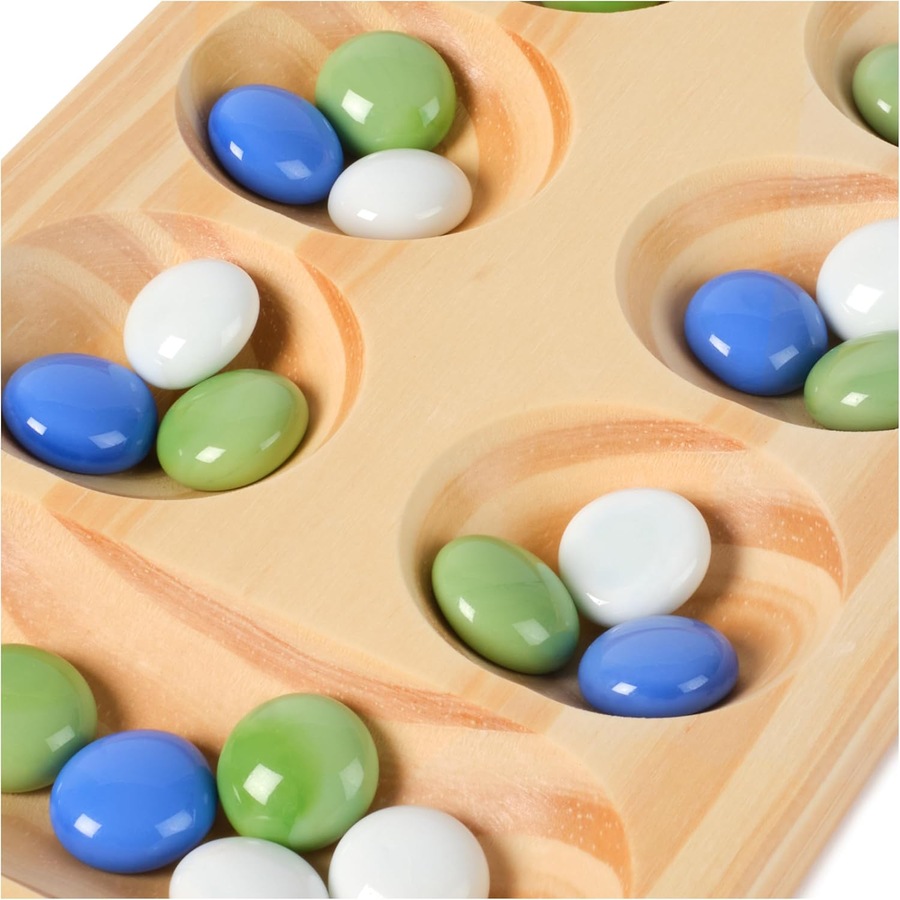 Cardinal Classics Wooden Folding Mancala Board Game