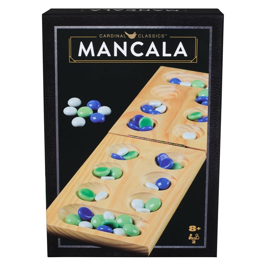 Cardinal Classics Wooden Folding Mancala Board Game
