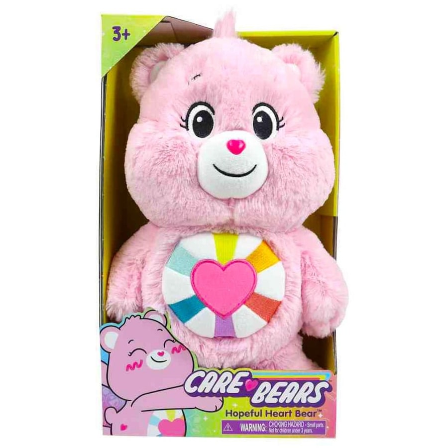 Care Bears Unlock the Magic Hopeful Heart Bear Medium 35cm Plush