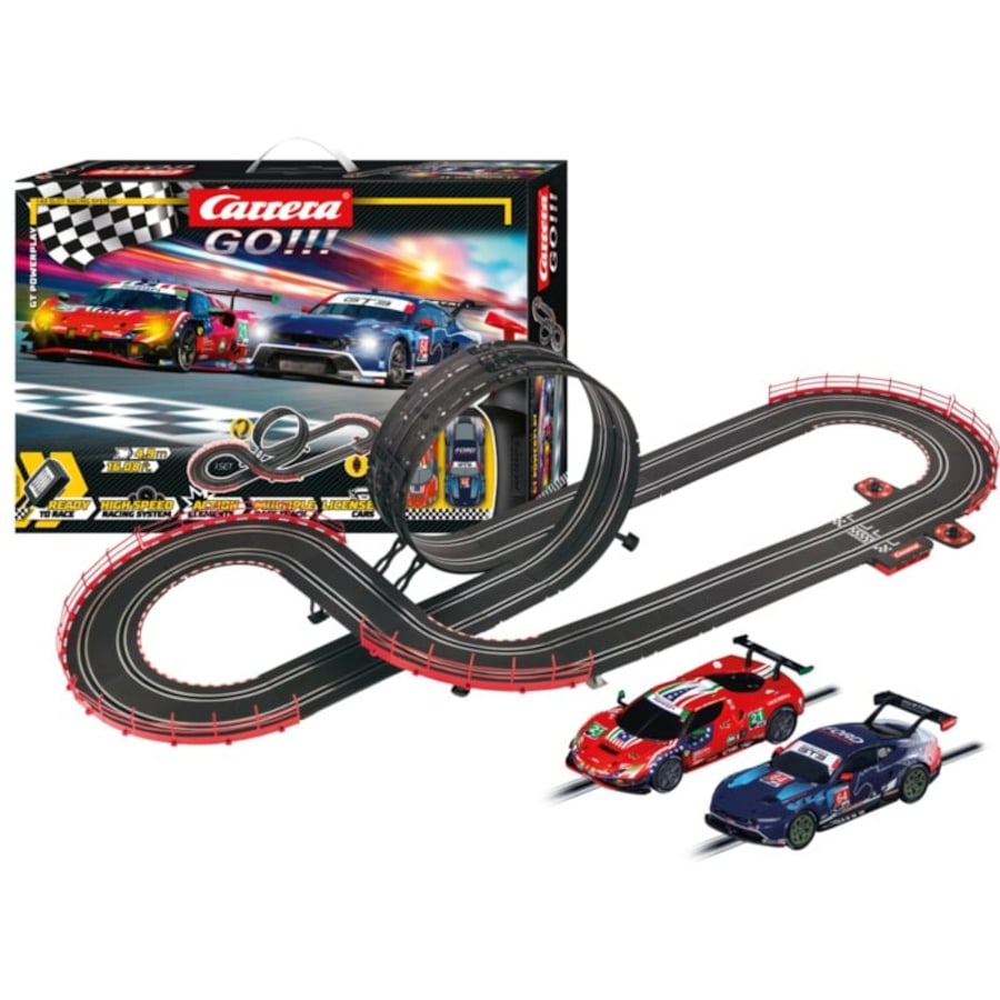 Carrera GO!!! Slot Car Set GT Powerplay GT3 Series 4.9m Track