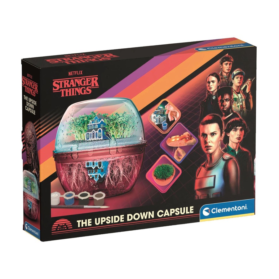 Clementoni Stranger Things The Upside Down Capsule Terrarium Kit