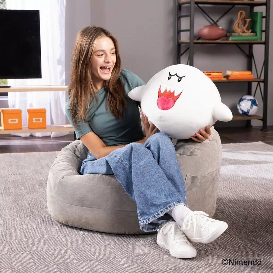 Buy Club Mocchi Mocchi Super Mario Boo Mega 15 inch Plush - Everyday ...