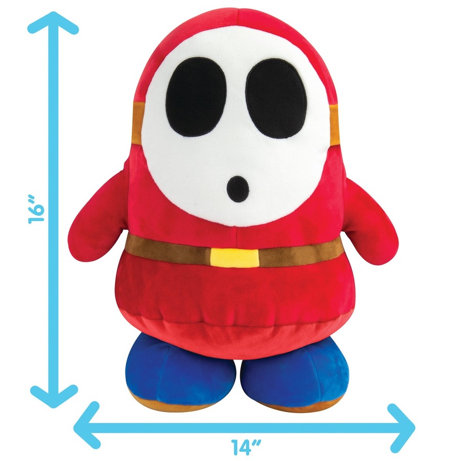 Club Mocchi Mocchi Super Mario Shy Guy Mega 15 inch Plush