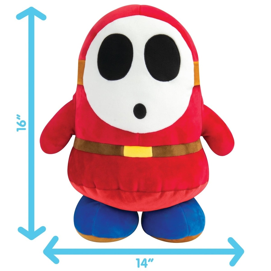 Club Mocchi Mocchi Super Mario Shy Guy Mega 15 inch Plush