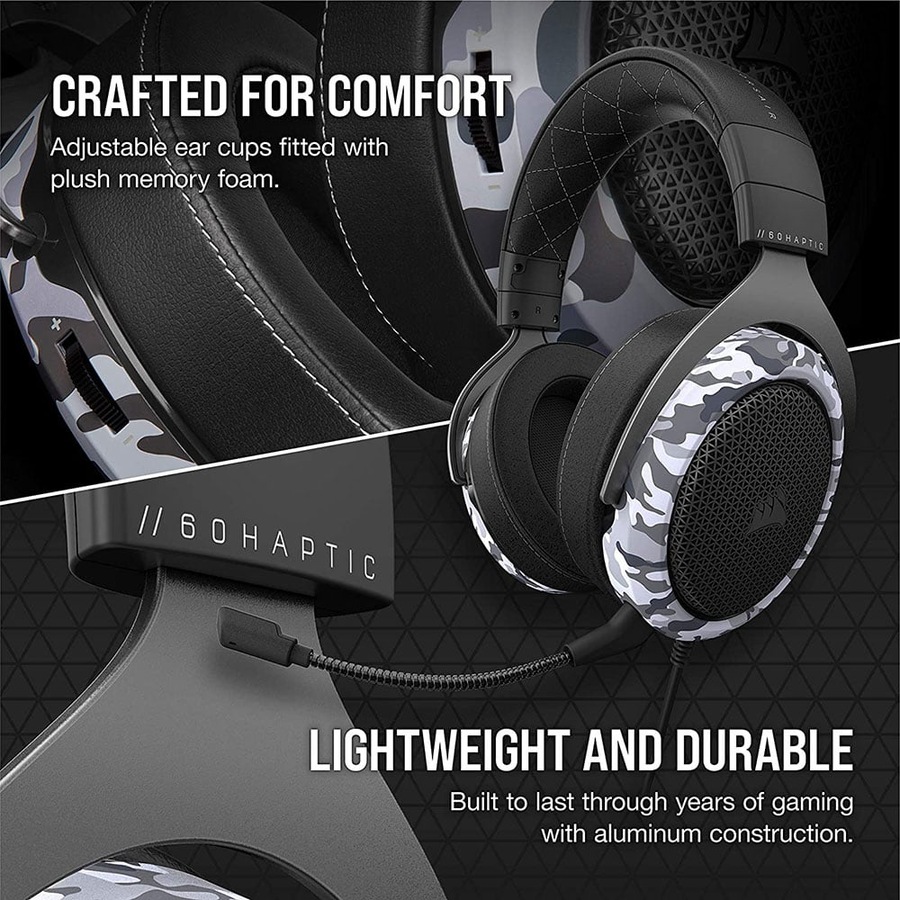 Corsair HS60 HAPTIC Stereo Gaming Headset with Haptic Bass