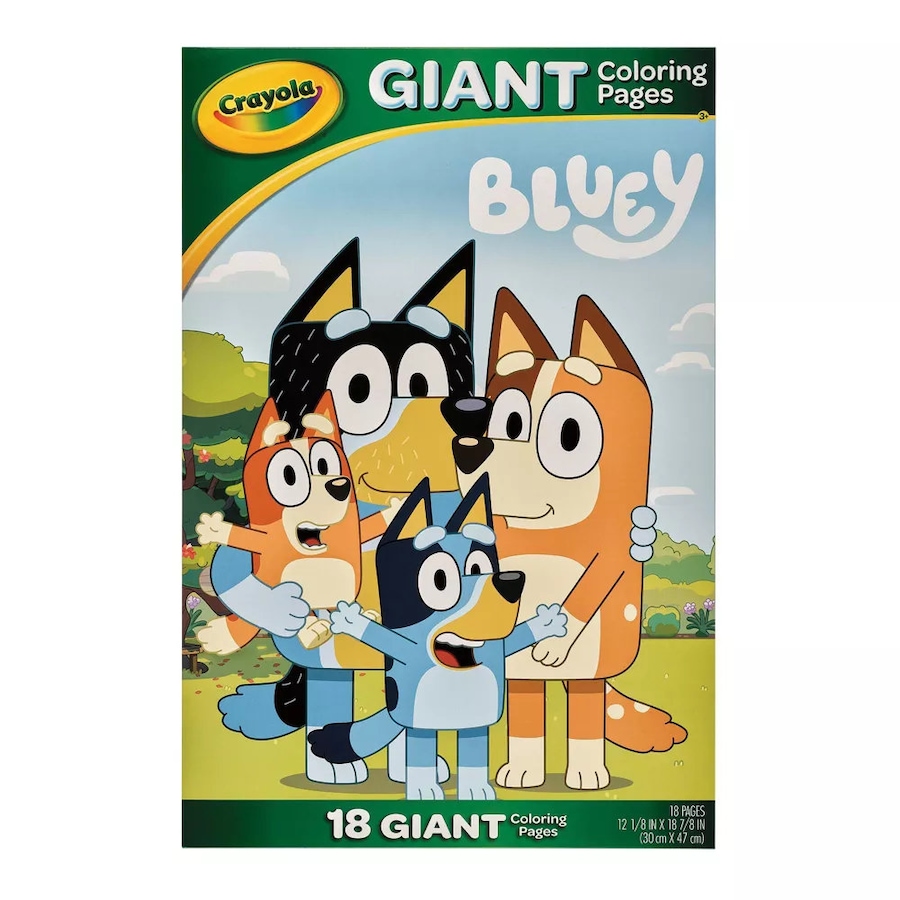 Crayola Bluey Giant Coloring Pages
