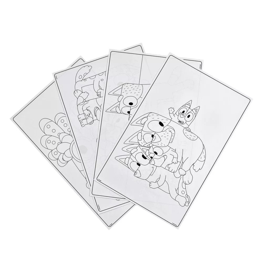 Crayola Bluey Giant Coloring Pages