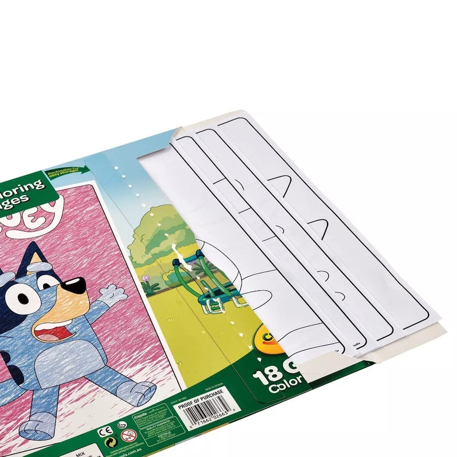 Crayola Bluey Giant Coloring Pages