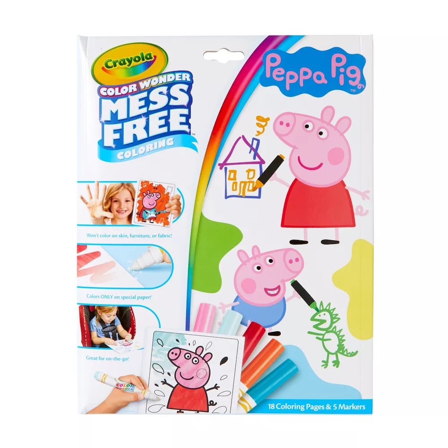 Crayola Peppa Pig Wonder Mess Free Coloring