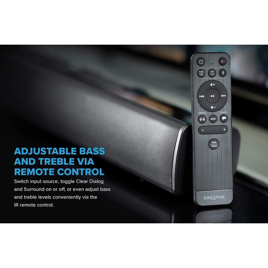 Creative Labs Creative Stage V2 2.1 Soundbar and Subwoofer (Black)