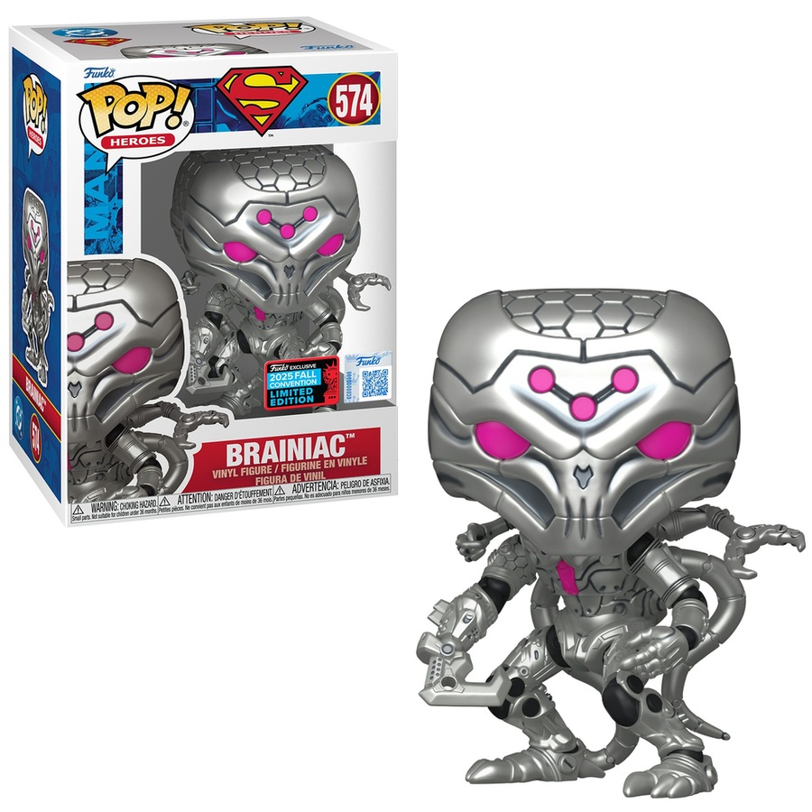 DC Comics Brainiac 2025 NYCC Exclusive Funko POP! Vinyl