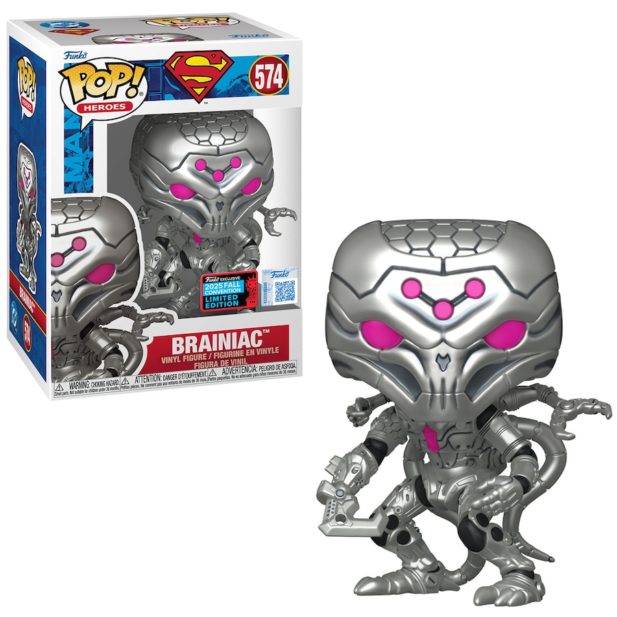 DC Comics Brainiac 2025 NYCC Exclusive Funko POP! Vinyl