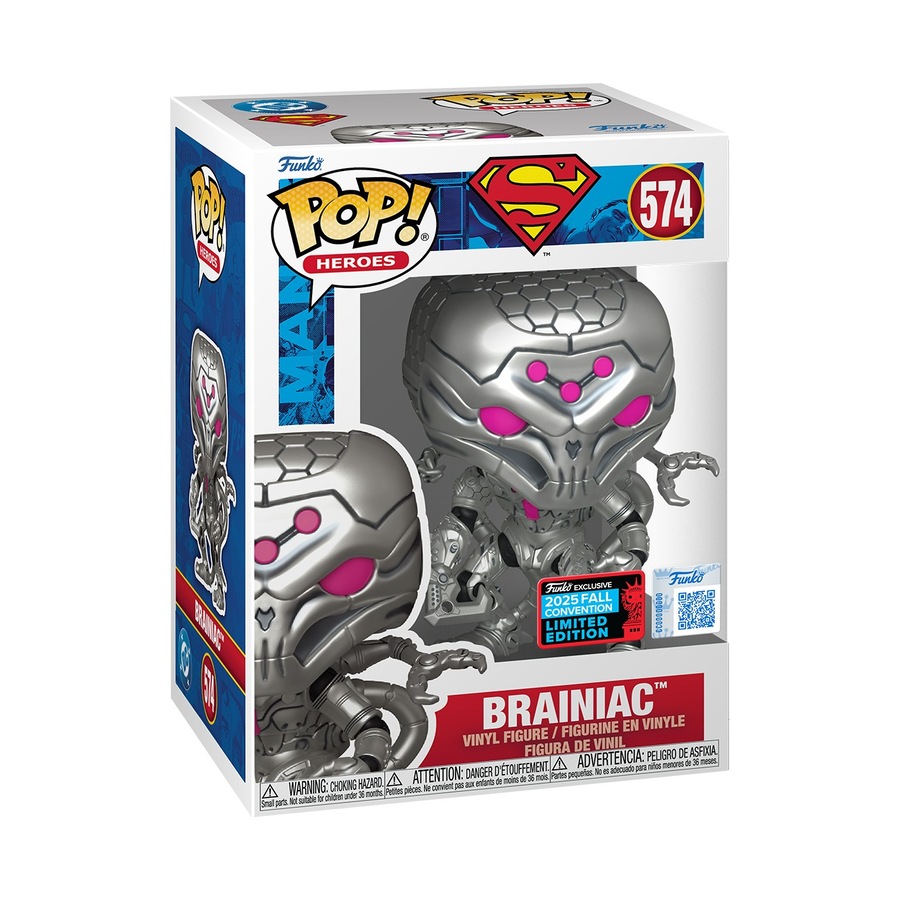 DC Comics Brainiac 2025 NYCC Exclusive Funko POP! Vinyl