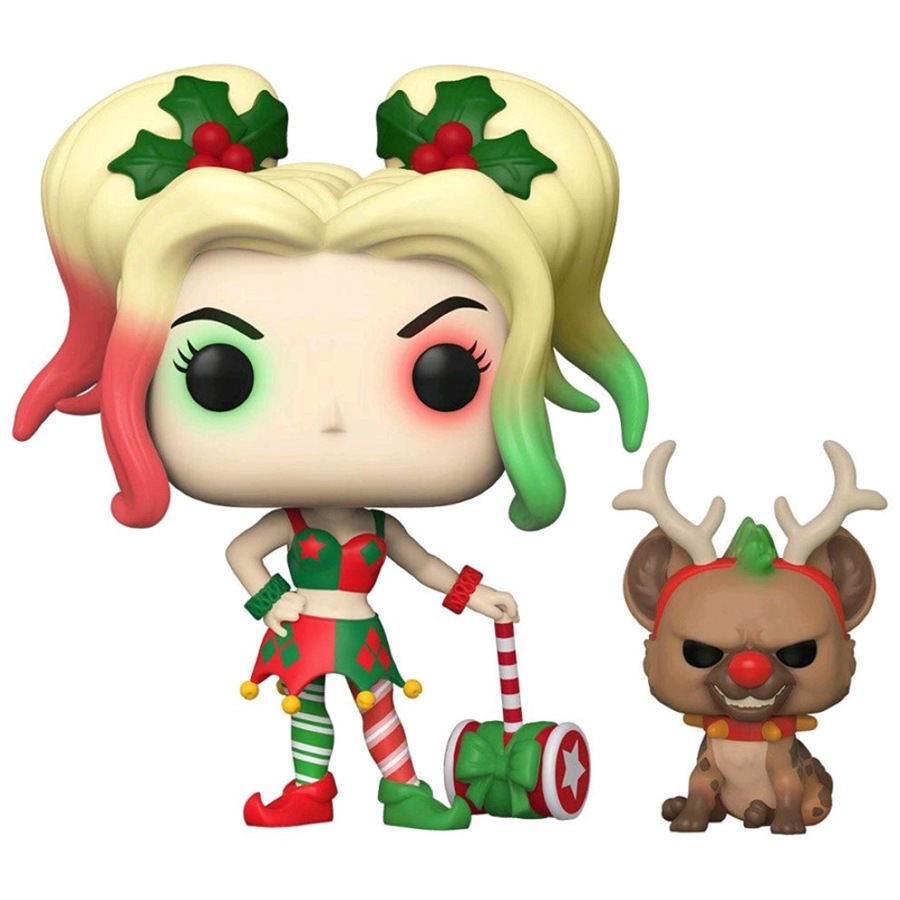 DC Comics Holiday Harley Quinn with Bruce Funko POP! Vinyl