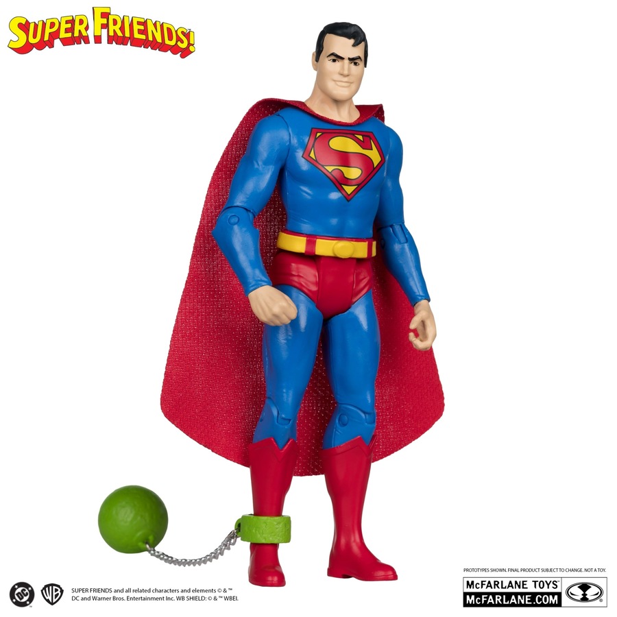 DC Comics Retro Super Friends Superman 6 inch Action Figure