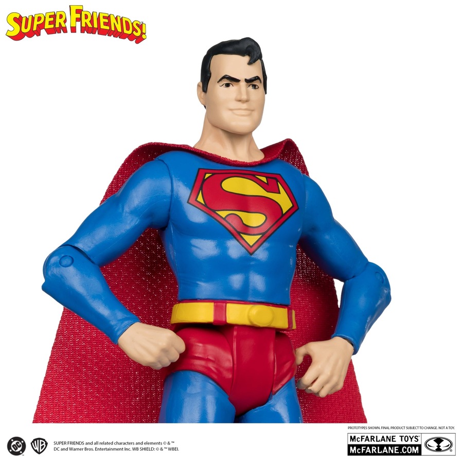 DC Comics Retro Super Friends Superman 6 inch Action Figure