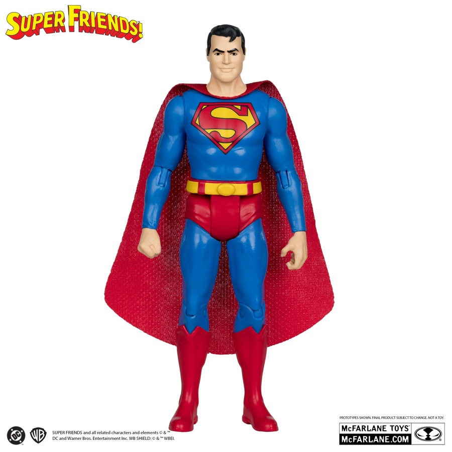 DC Comics Retro Super Friends Superman 6 inch Action Figure