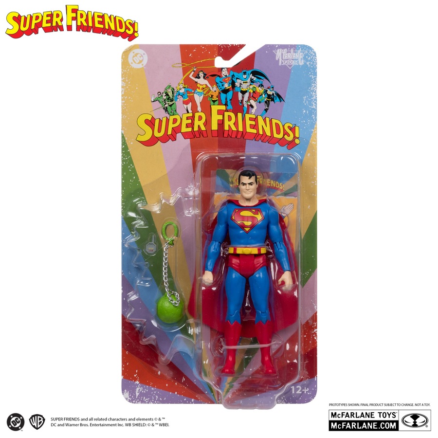 DC Comics Retro Super Friends Superman 6 inch Action Figure