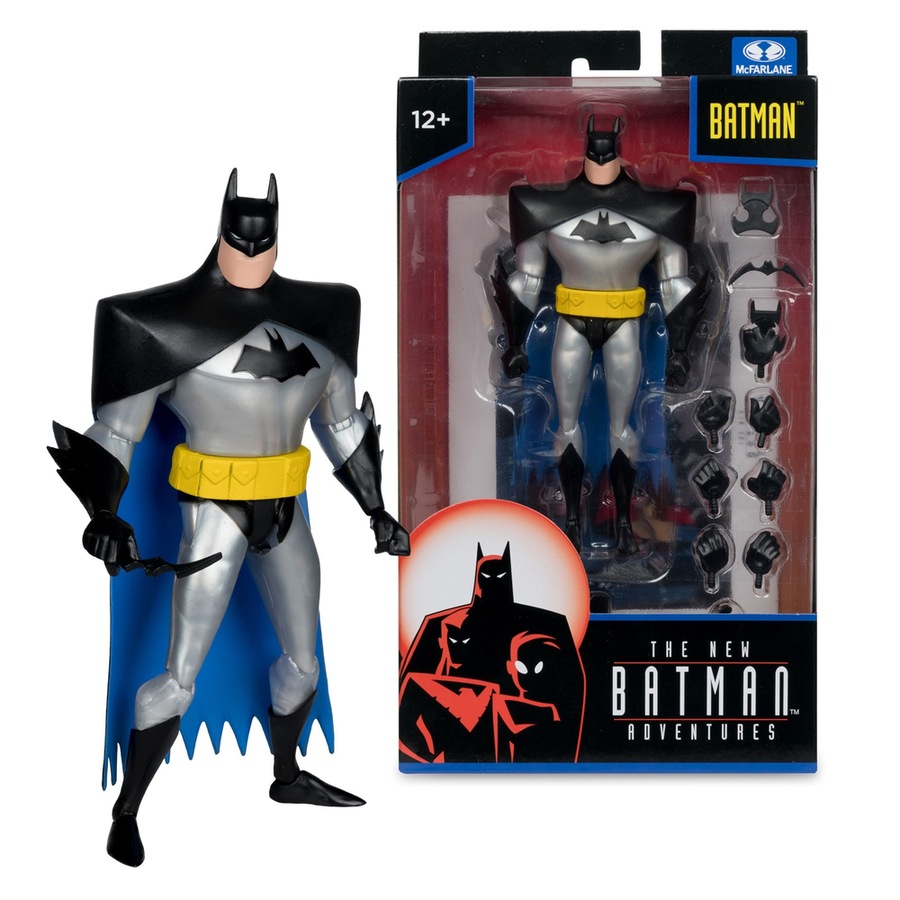 DC Direct The New Batman Adventures Batman (Silver) 6 inch Action Figure