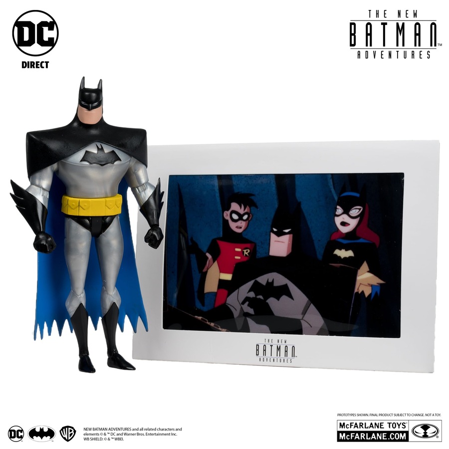 DC Direct The New Batman Adventures Batman (Silver) 6 inch Action Figure