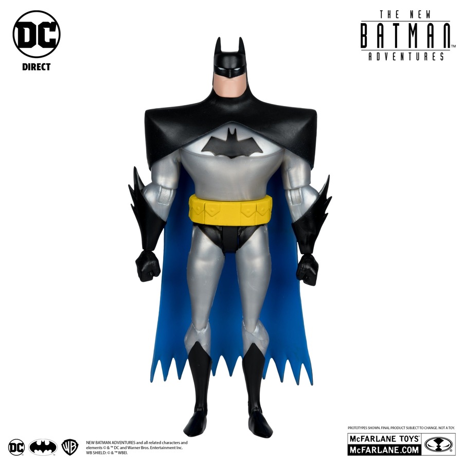 DC Direct The New Batman Adventures Batman (Silver) 6 inch Action Figure
