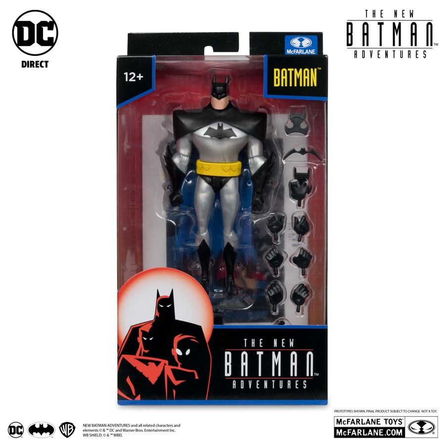 DC Direct The New Batman Adventures Batman (Silver) 6 inch Action Figure