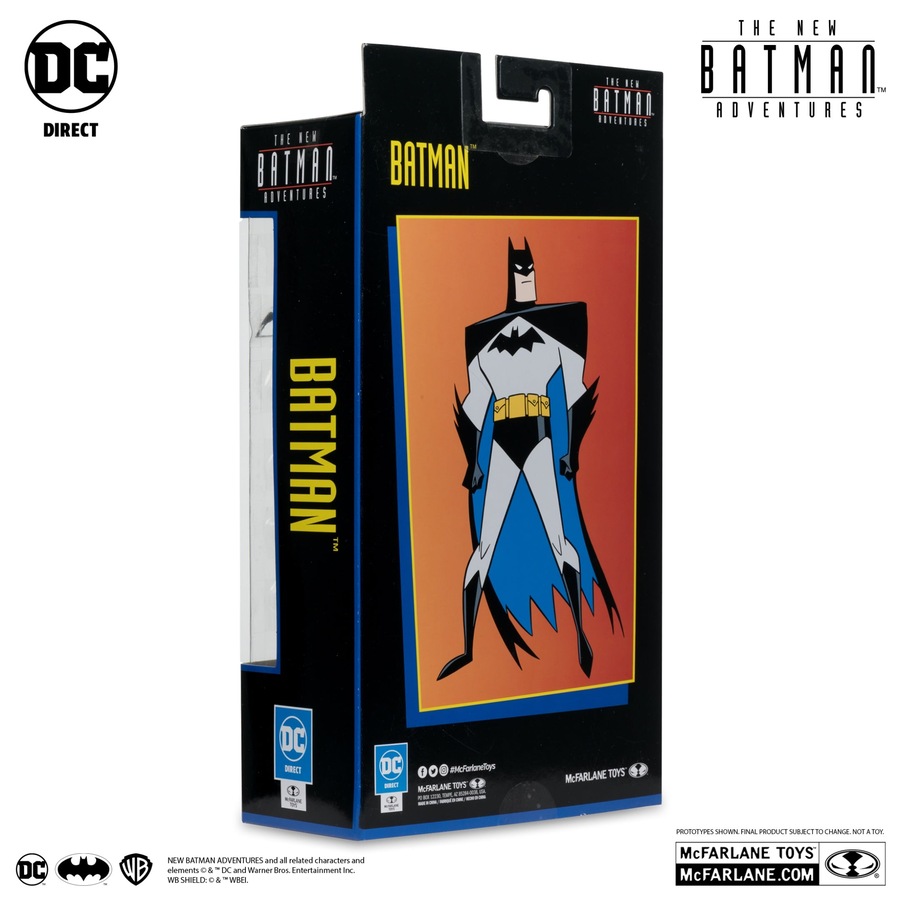 DC Direct The New Batman Adventures Batman (Silver) 6 inch Action Figure