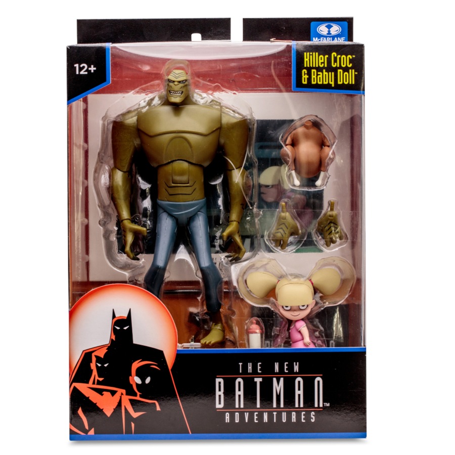 DC Direct The New Batman Adventures Killer Croc and Baby Doll 6 inch Action Figure