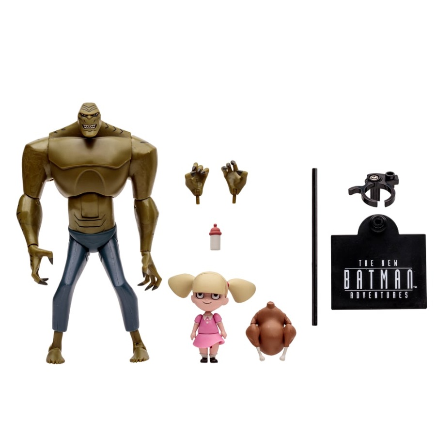 DC Direct The New Batman Adventures Killer Croc and Baby Doll 6 inch Action Figure