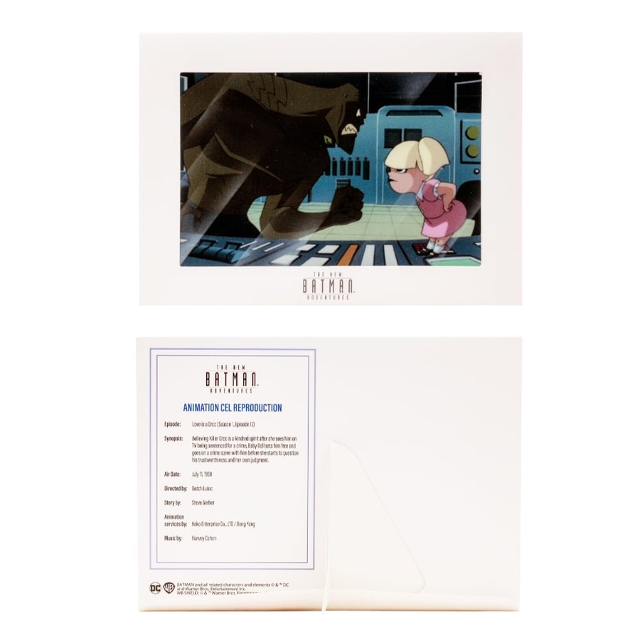 DC Direct The New Batman Adventures Killer Croc and Baby Doll 6 inch Action Figure